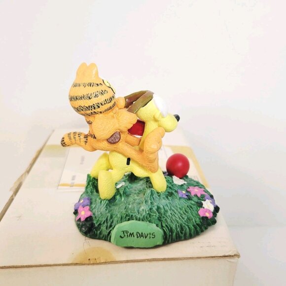 Vtg Danbury Mint Garfield And Odie “Easy Rider" Resin Figure 1993 Jim Davis - Picture 3 of 6